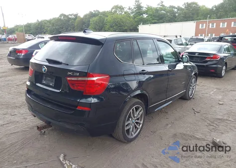 2015 BMW X3 xDrive28D из США, поврежденный, VIN 5UXWY3C58F0F83715